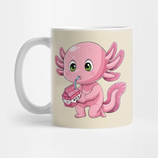 Strawberry Axolotl Mug